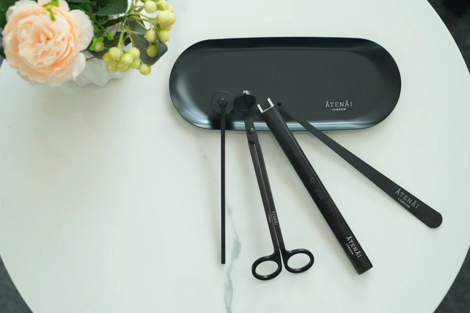 Atenai London Luxury 5 Piece Candle Care Kit