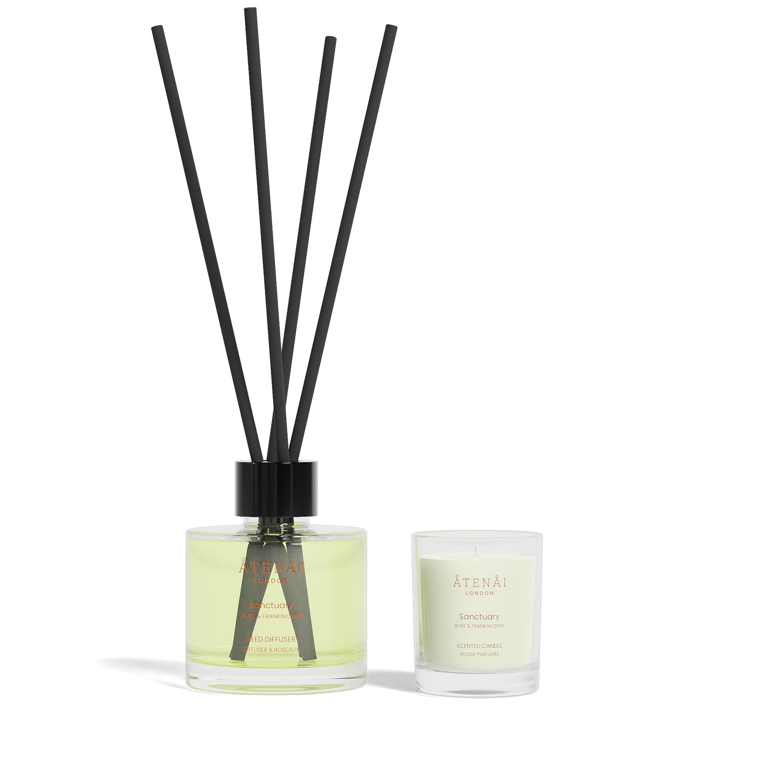 Sanctuary Candle & Reed Diffuser Set