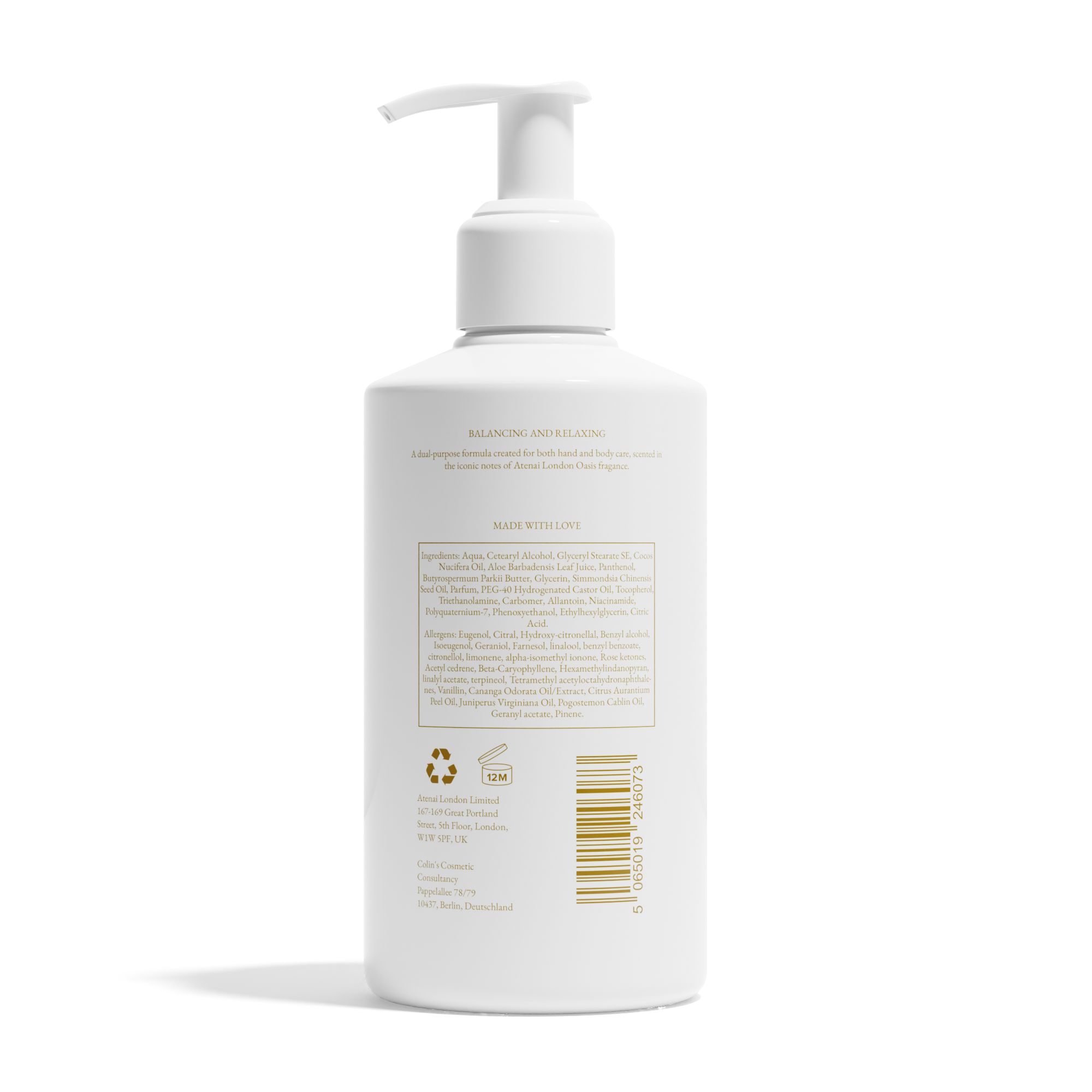 Oasis Hand & Body Lotion