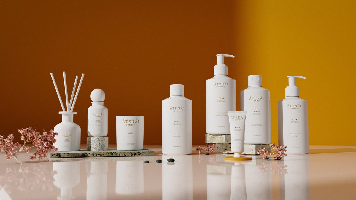 The Oasis Collection - The Fragrance That Builds a World Rose & Frankincense · Nourishing & Uplifting