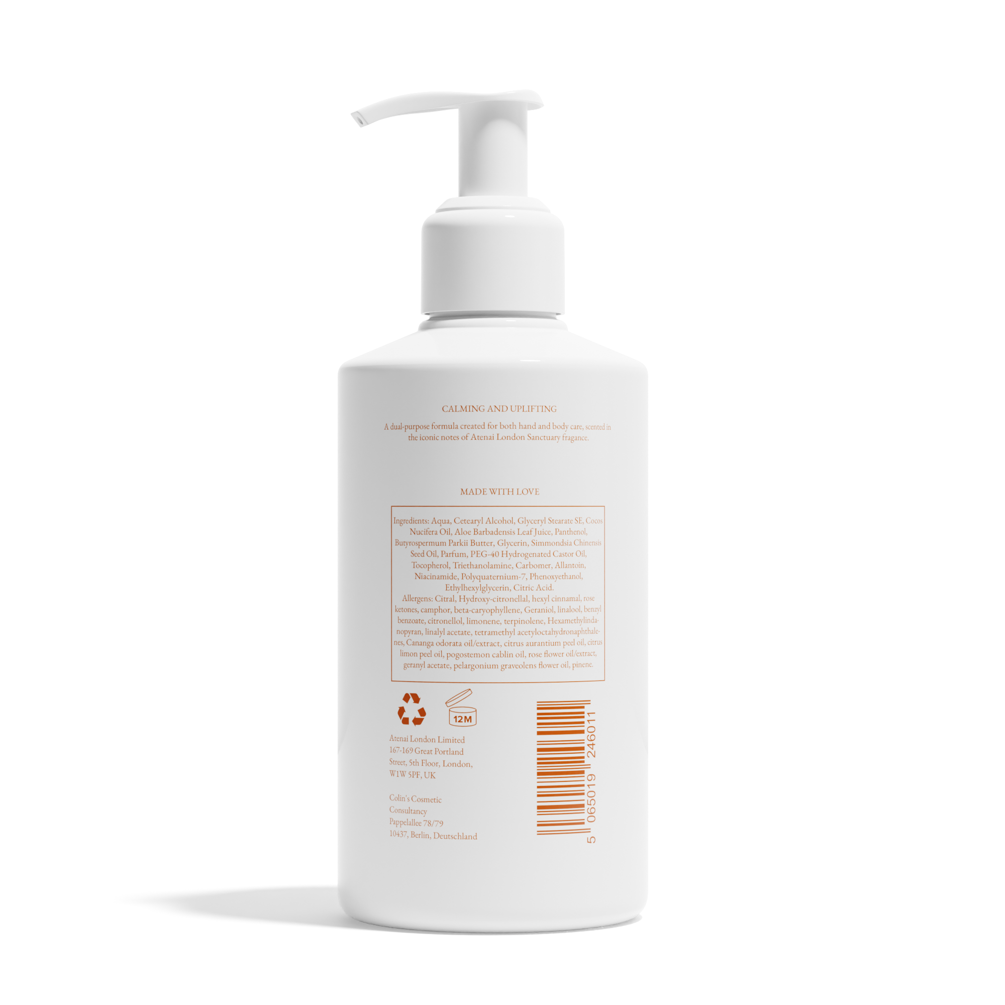 Sanctuary Hand &amp; Body Lotion